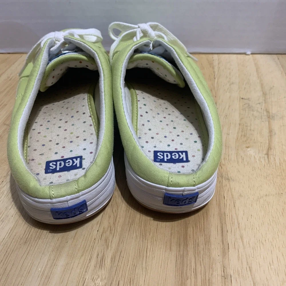 Keds Women Size 8.5 M Green Fashion‎ Sneakers Fabric